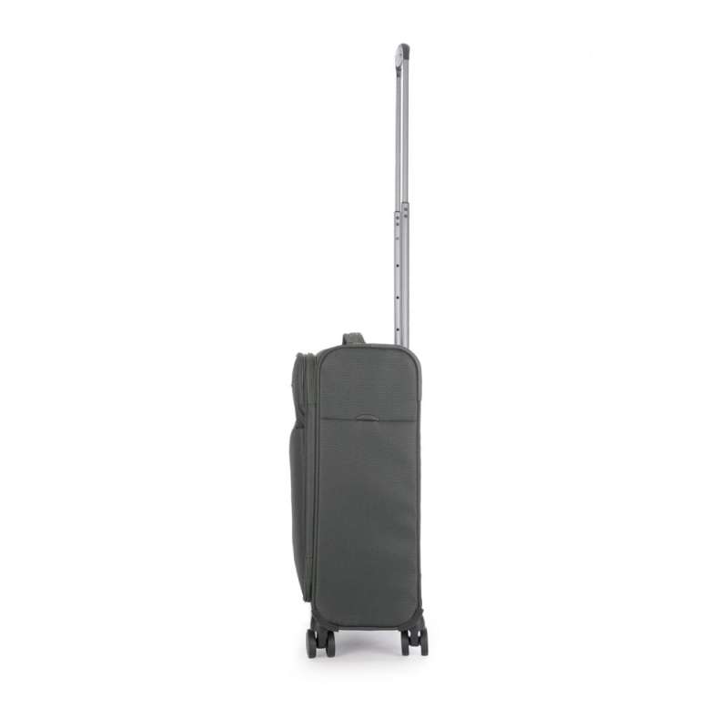 STRATIC Koffer Light+ Handgepäck Weichschalenkoffer, Höhe 55 cm, Größe S dark green links