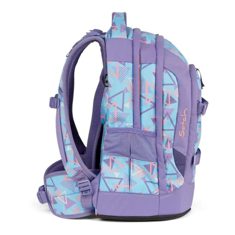 SATCH Schulrucksack pack 80s Dance von der Seite links