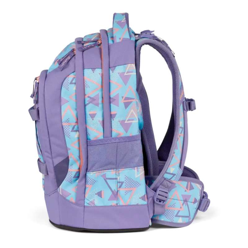 SATCH Schulrucksack pack 80s Dance von der Seite rechts