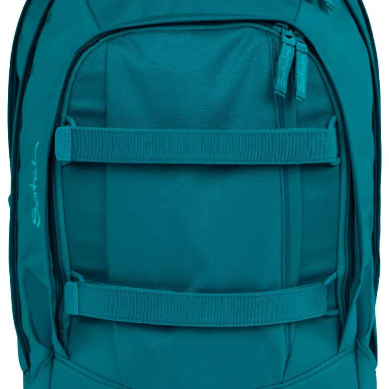 SATCH Schulrucksack pack - Deep Petrol hinten nah
