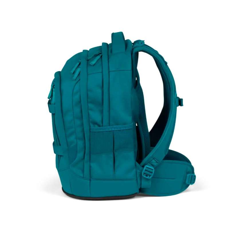 SATCH Schulrucksack pack - Deep Petrol rechts