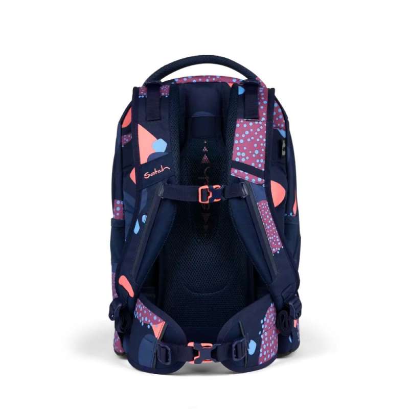 SATCH Schulrucksack pack - Coral Reef hinten