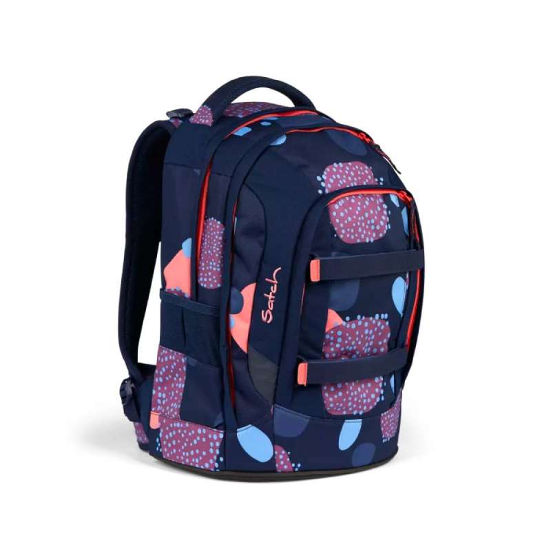 SATCH Schulrucksack pack - Coral Reef hinten links