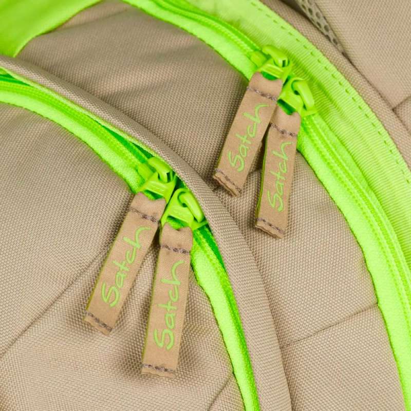 SATCH Schulrucksack pack - Double Trouble Rucksack nah Reißverschluss