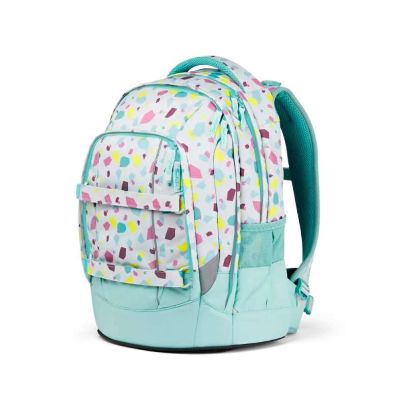 SATCH Schulrucksack pack - Dreamy Mosaic vorne links