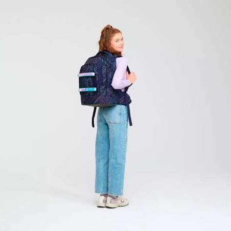 SATCH Schulrucksack pack - Purple Laser Mädchen