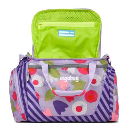 ERGOBAG - Sporttasche - BlütenzauBär offen