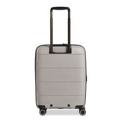 STRATIC Koffer Straw+ Handgepäck Hartschalenkoffer, Höhe 55 cm, Größe S Beige Rückseite