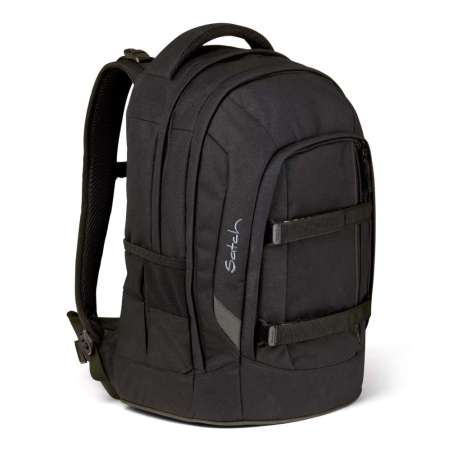 SATCH Schulrucksack pack - Blackjack Vorderseite seitlich