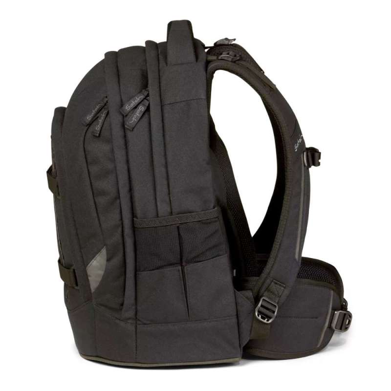SATCH Schulrucksack pack - Blackjack seitlich rechts