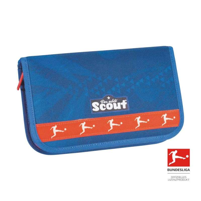 SCOUT Schulranzen Set Neo Exklusiv Superflash Bundesliga Mäppchen