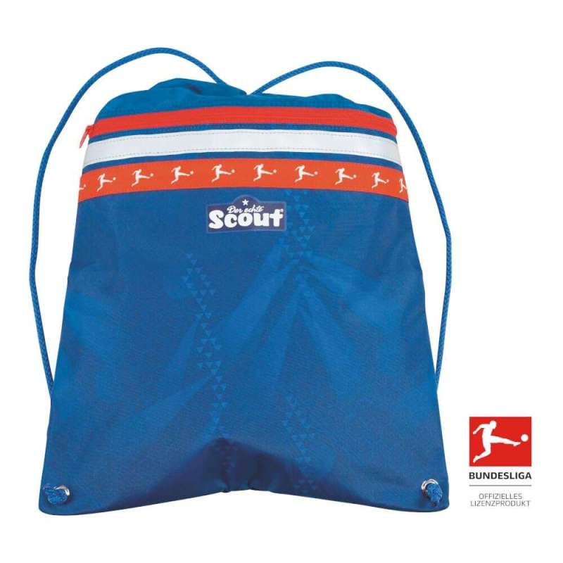SCOUT Schulranzen Set Neo Exklusiv Superflash Bundesliga Sportbeutel