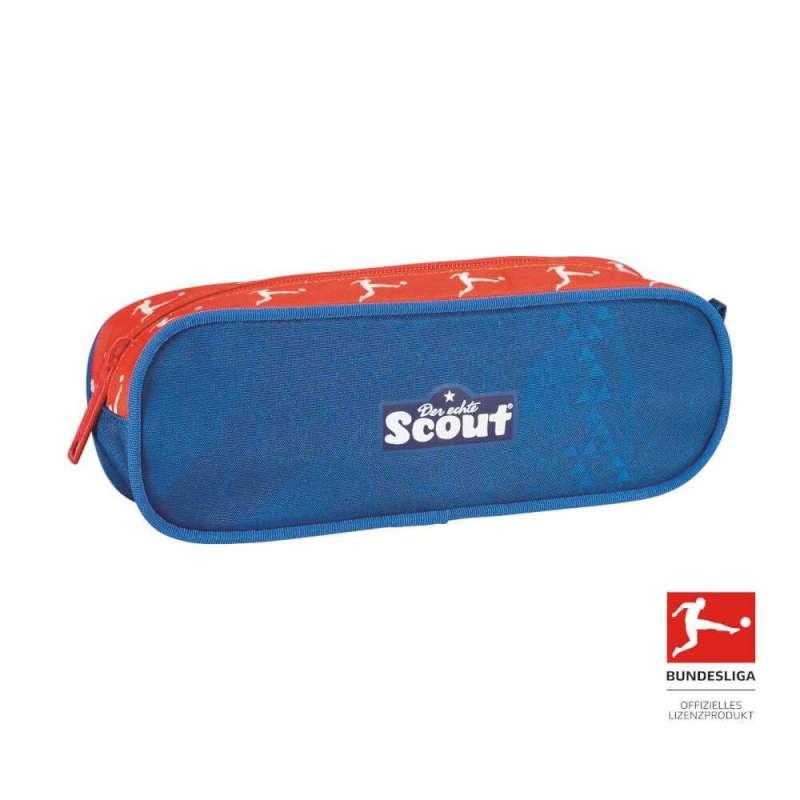 SCOUT Schulranzen Set Neo Exklusiv Superflash Bundesliga Schlampermäppchen