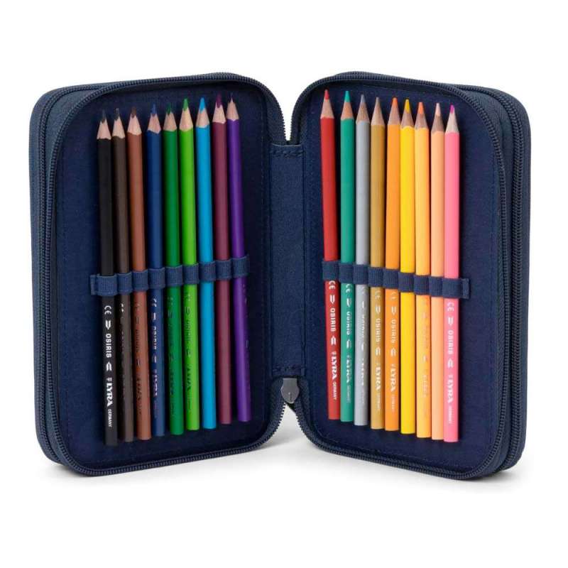 ERGOBAG Maxi Mäppchen - KuntBärbuntes Einhorn offen Stifte