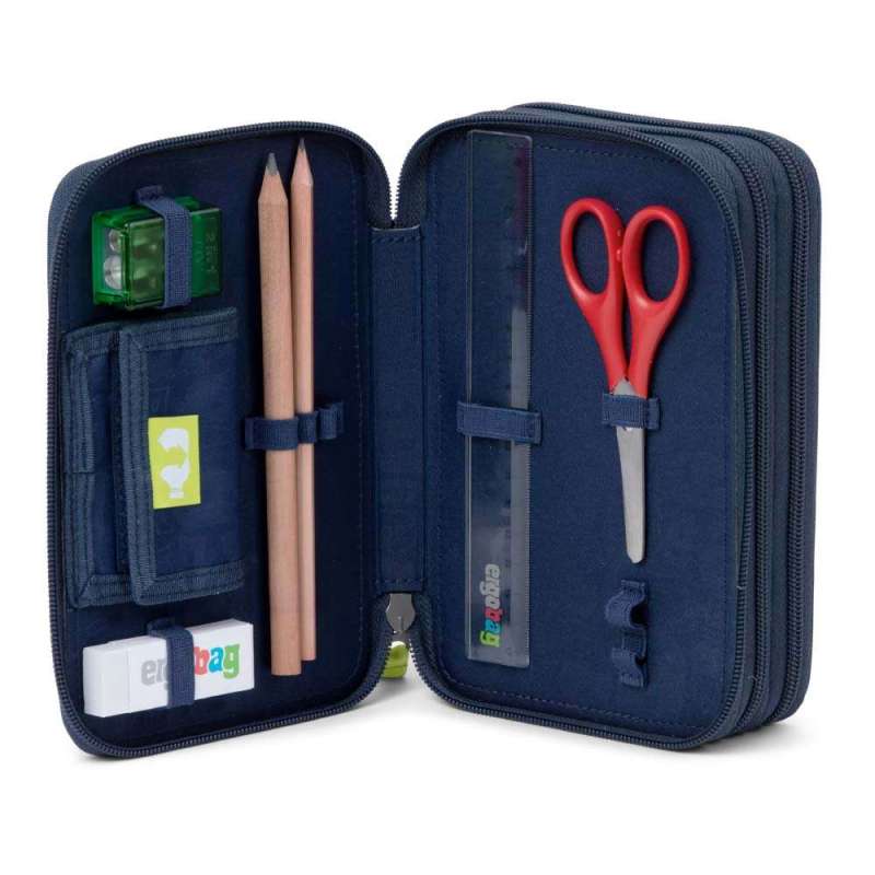 ERGOBAG Maxi Mäppchen - KuntBärbuntes Einhorn offen Schere