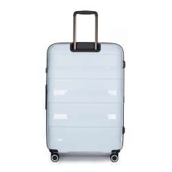 STRATIC Koffer Straw+ Hartschalenkoffer, Höhe 76 cm, Größe L pastel blue Rückseite