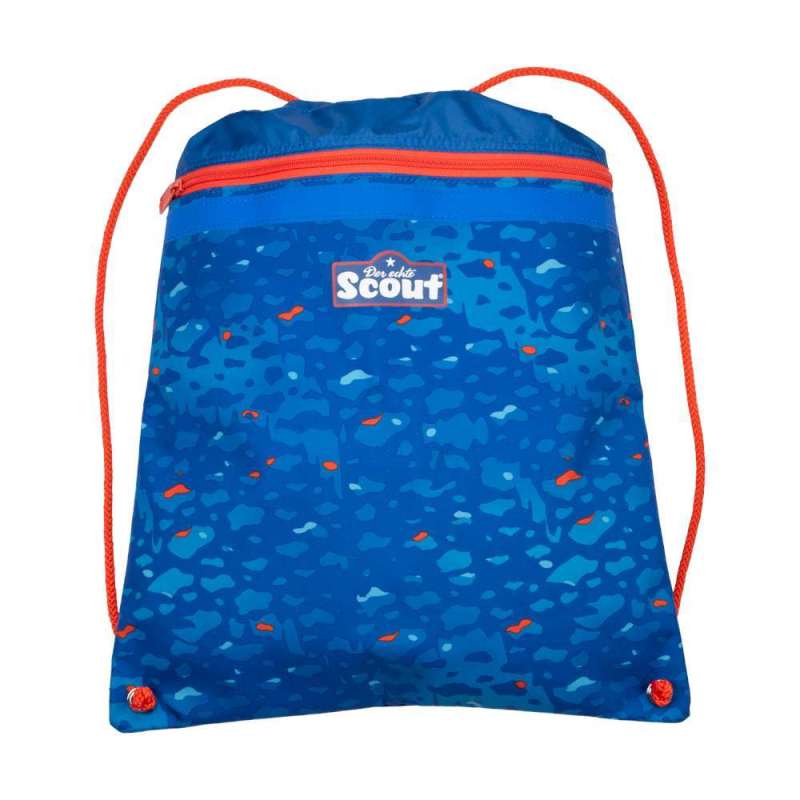 SCOUT Schulranzen Set Neo für Jungen Exklusiv Superflash Blue Dino Sportbeutel