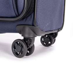 STRATIC BENDIGO LIGHT + Koffer L navy blue Rollen