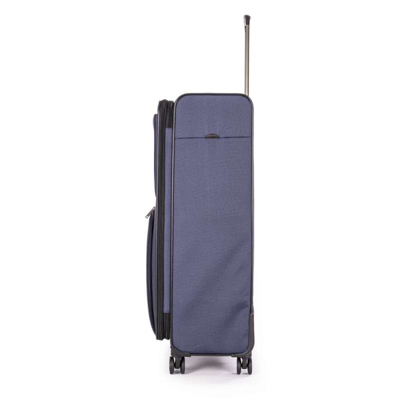 STRATIC BENDIGO LIGHT + Koffer L navy blue seitlich Boden