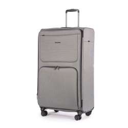 STRATIC BENDIGO LIGHT + Koffer L silver Vorderseite seitlich