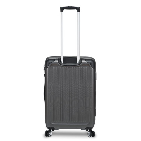 STRATIC Stripe Hardcase Koffer M – Robust, 4 Rollen, TSA Schloss