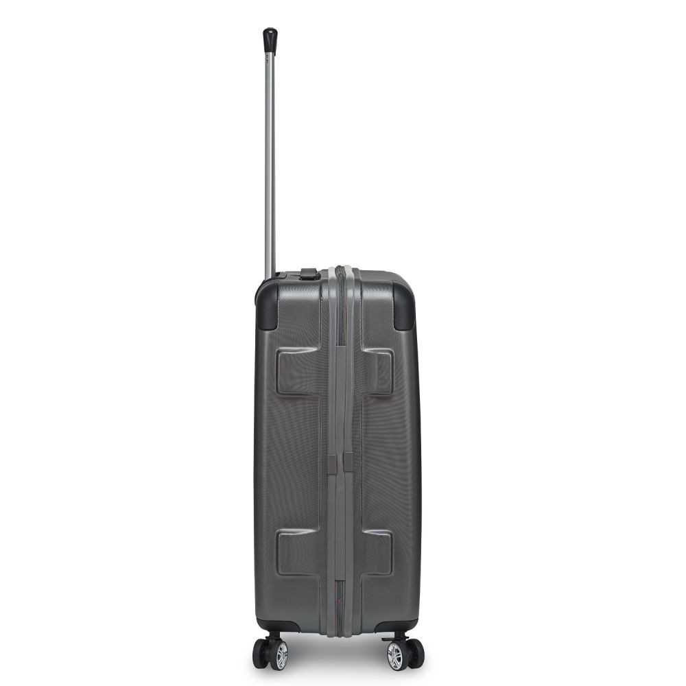STRATIC Stripe Hardcase Koffer M – Robust, 4 Rollen, TSA Schloss