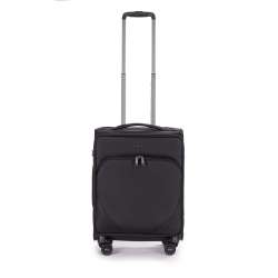STRATIC Koffer Mix Handgepäck Weichschalenkoffer, Höhe 55 cm, Größe S black Vorderseite