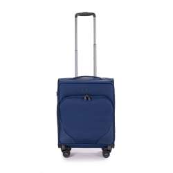 STRATIC Koffer Mix Handgepäck Weichschalenkoffer, Höhe 55 cm, Größe S blue Vorderseite