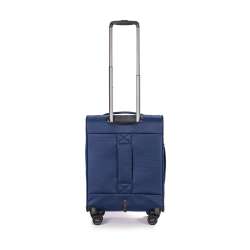 STRATIC Koffer Mix Handgepäck Weichschalenkoffer, Höhe 55 cm, Größe S blue Rückseite