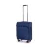 STRATIC Koffer Mix Handgepäck Weichschalenkoffer, Höhe 55 cm, Größe S blue seitlich