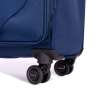 STRATIC Koffer Mix Weichschalenkoffer, Höhe 68 cm, Größe M blue Rollen