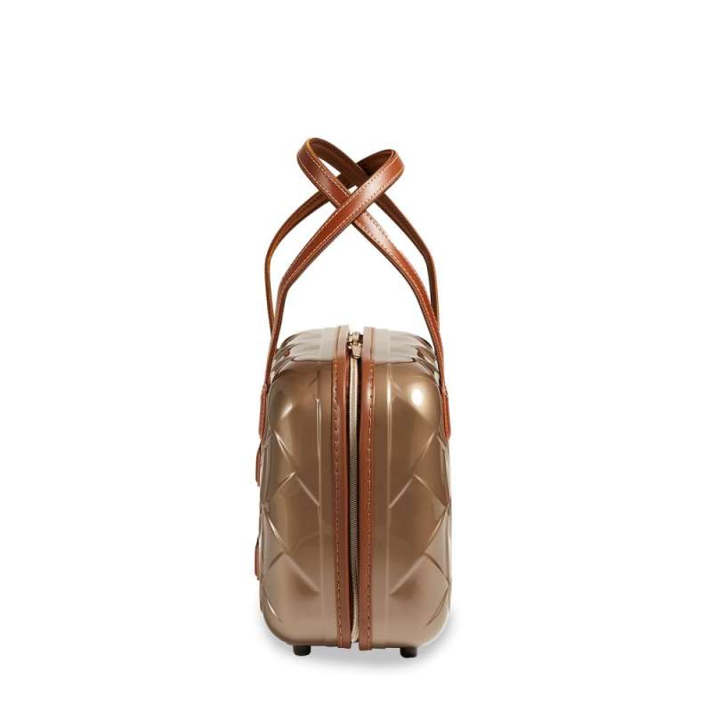STRATIC Leather&More Hardcase XS – Eleganter Kosmetikkoffer