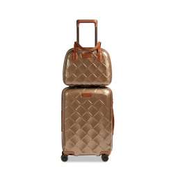 STRATIC Leather&More Hardcase XS – Eleganter Kosmetikkoffer
