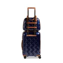 STRATIC Leather&More Hardcase XS – Eleganter Kosmetikkoffer