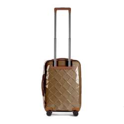 STRATIC Koffer Leather&More Handgepäck Hartschalenkoffer, Höhe 55 cm, Größe S champagne Rückseite