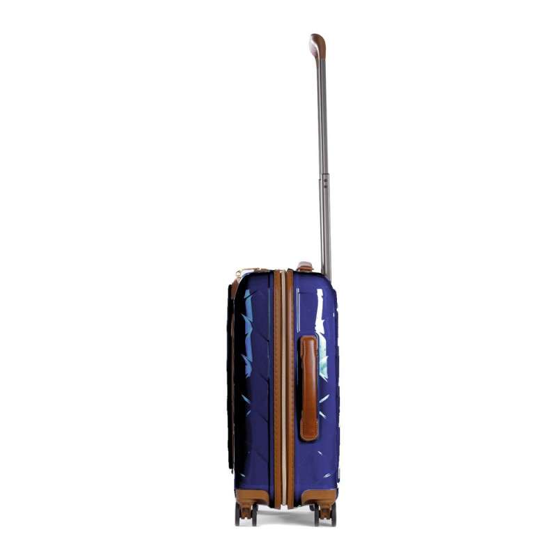 STRATIC Koffer Leather&More Handgepäck Hartschalenkoffer, Höhe 55 cm, Größe S blue rechts