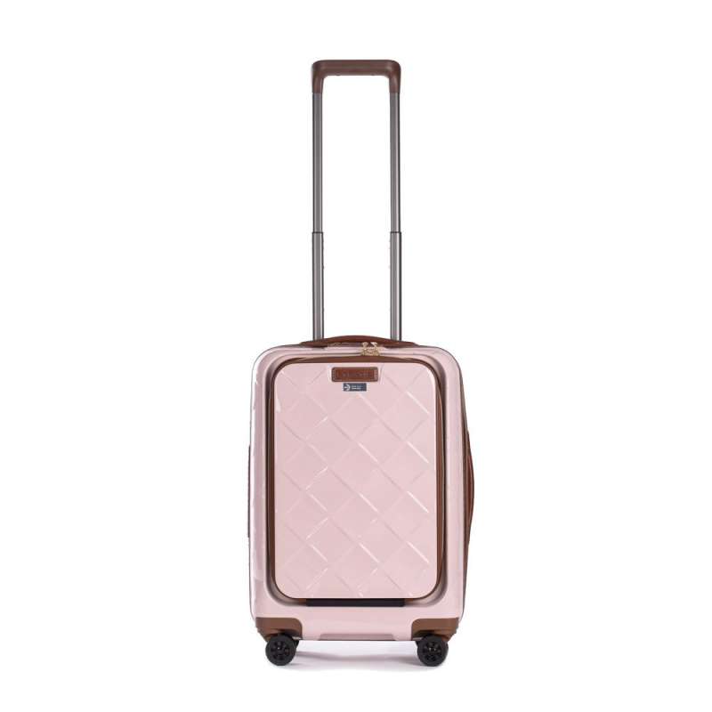 STRATIC Koffer Leather&More Handgepäck Hartschalenkoffer, Höhe 55 cm, Größe S rose Vorderseite