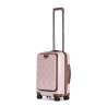 STRATIC Koffer Leather&More Handgepäck Hartschalenkoffer, Höhe 55 cm, Größe S rose seitlich 45 Grad