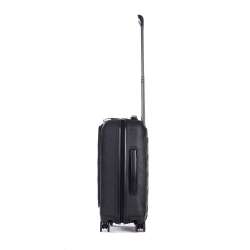 STRATIC Koffer Leather&More Handgepäck Hartschalenkoffer, Höhe 55 cm, Größe S matt black links