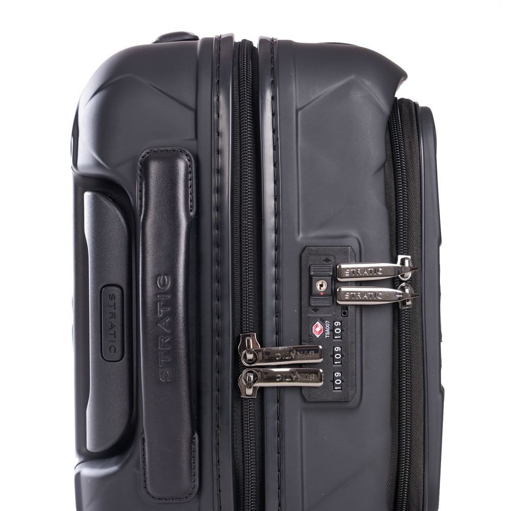 STRATIC Leather&More Hardcase Koffer S – Stilvoll & Robust für Reisen