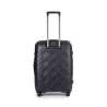 STRATIC Koffer Leather&More Hartschalenkoffer, Höhe 66 cm, Größe M matt black Rückseite
