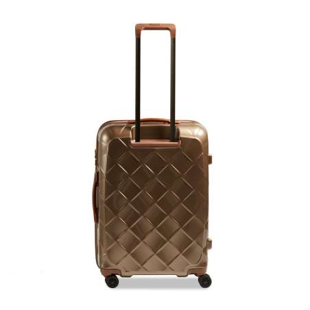 STRATIC Koffer Leather&More Hartschalenkoffer, Höhe 76 cm, Größe L champagne Rückseite