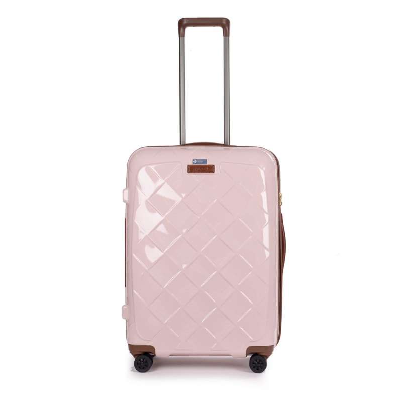 STRATIC Koffer Leather&More Hartschalenkoffer, Höhe 76 cm, Größe L rose Vorderseite