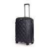 STRATIC Koffer Leather&More Hartschalenkoffer, Höhe 76 cm, Größe L matt black seitlich 45 Grad