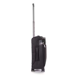 STRATIC Koffer Light+ Handgepäck Weichschalenkoffer, Höhe 55 cm, Größe S black links