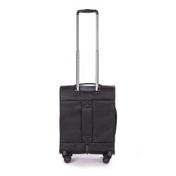STRATIC Koffer Light+ Handgepäck Weichschalenkoffer, Höhe 55 cm, Größe S black Rückseite