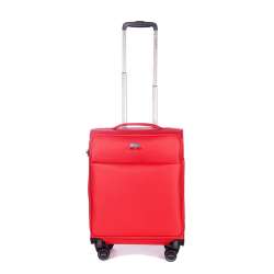 STRATIC Koffer Light+ Handgepäck Weichschalenkoffer, Höhe 55 cm, Größe S red Vorderseite