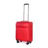 STRATIC Koffer Light+ Handgepäck Weichschalenkoffer, Höhe 55 cm, Größe S red seitlich