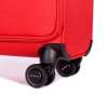STRATIC Koffer Light+ Handgepäck Weichschalenkoffer, Höhe 55 cm, Größe S red Rollen