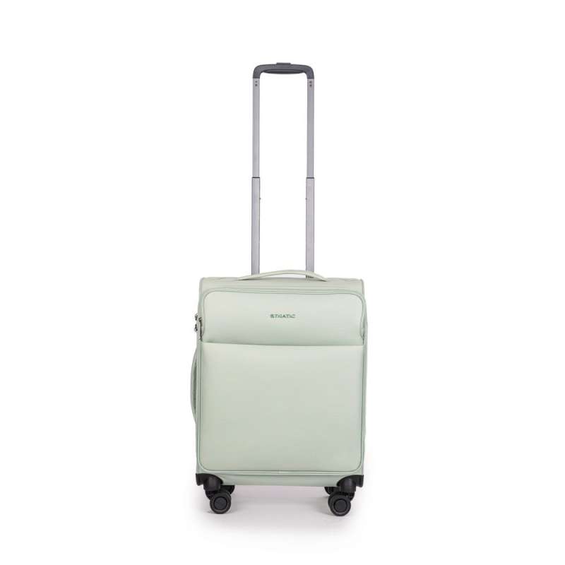 STRATIC Koffer Light+ Handgepäck Weichschalenkoffer, Höhe 55 cm, Größe S mint Vorderseite